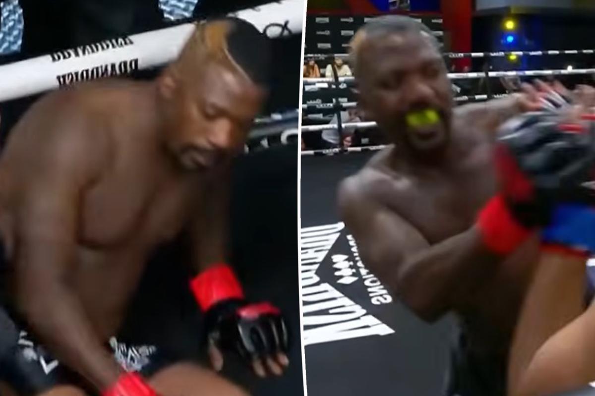 Ray J trafił do szpitala po nokaucie w walce MMA z Supą Hot Fire
