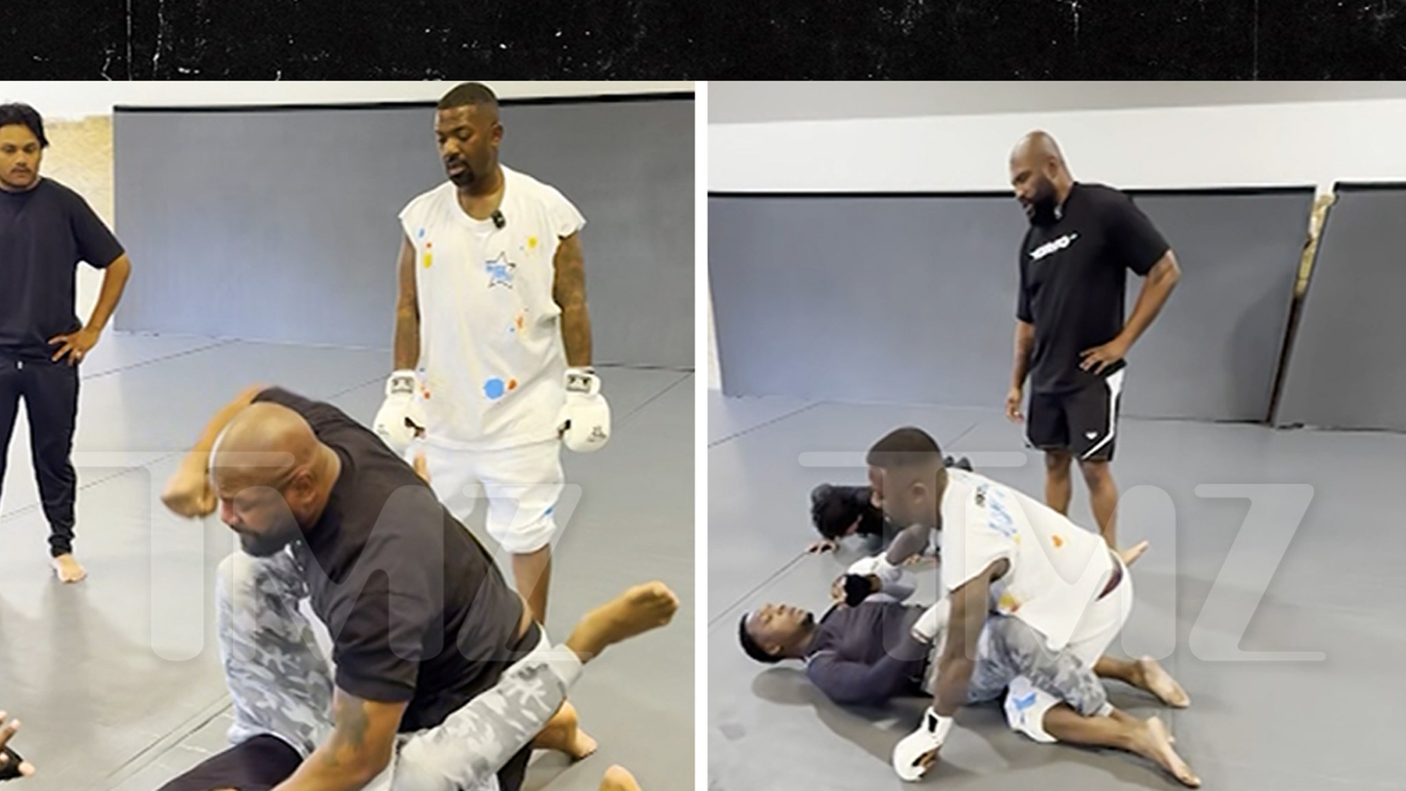 Ray J trenuje z legendami UFC. Chuck Liddell i Rampage Jackson w roli trenerów