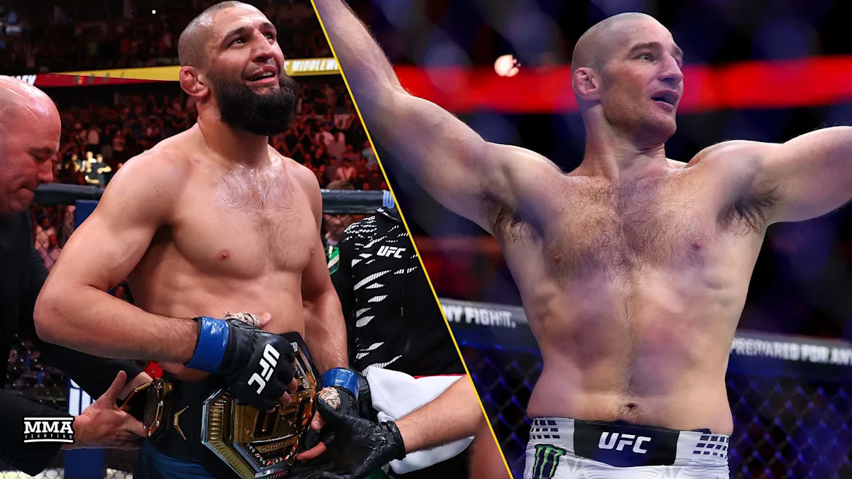 Khamzat Chimaev vs. Sean Strickland walką wieczoru UFC 328 o pas wagi średniej