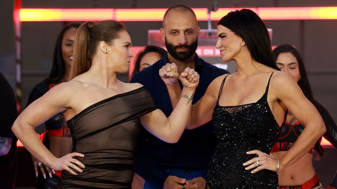 Ronda Rousey i Gina Carano na wadze przed debiutancką galą MVP na Netflix