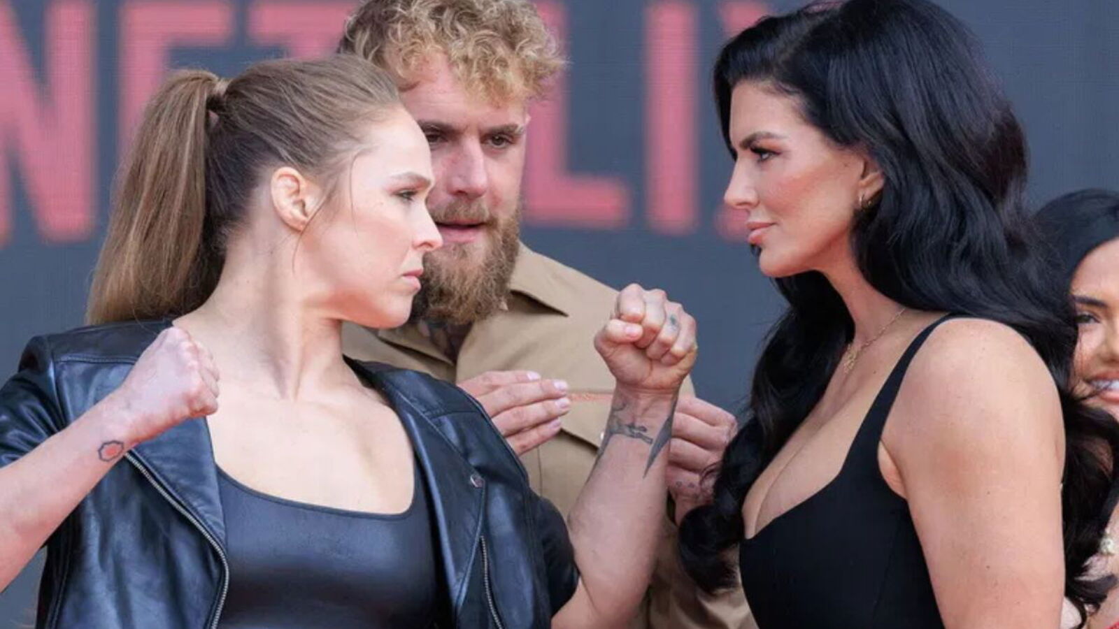 Ronda Rousey vs. Gina Carano Press Conference Roasted for Sparse Crowd Despite Star-Studded Netflix Card