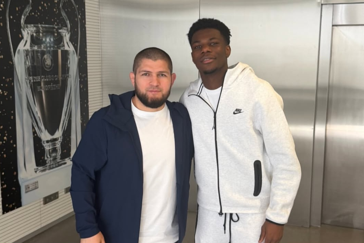 Khabib Nurmagomedov poprowadził trening Real Madryt. Były mistrz UFC w roli trenera