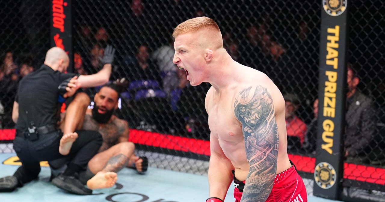 Iwo Baraniewski sensacyjnie nokautuje w UFC. Polak składa ważną deklarację