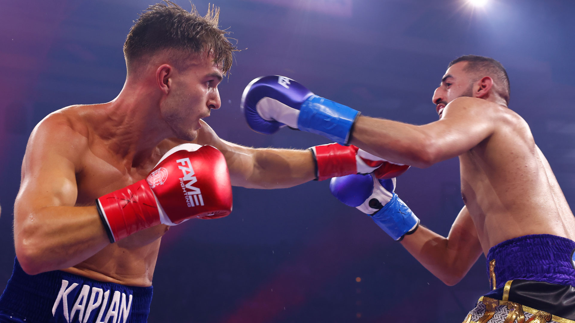 Slim Albaher przegrywa przez TKO z Can Kaplanem na gali Misfits Boxing vs Fame Fighting
