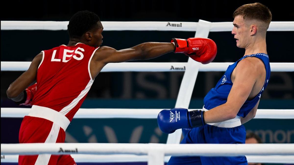 Syn dżokeja zapewnił sobie finał Commonwealth Games w boksie