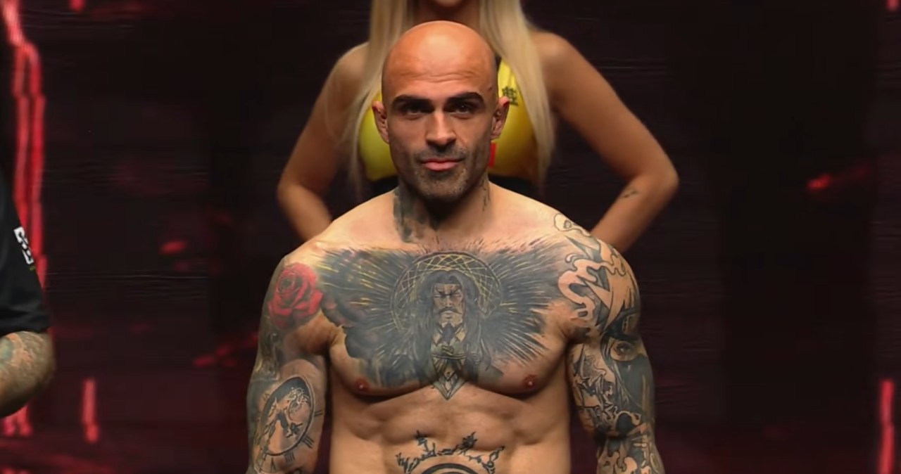 Akop Szostak przegrywa walkę z Jakubem 'Kubańczykiem' Flasem na FAME MMA 30