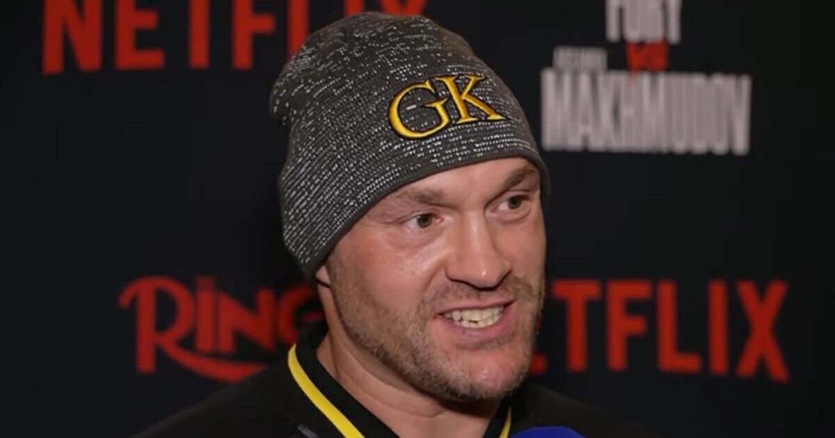 Tyson Fury zabiera głos w sprawie walki z Anthonym Joshuą