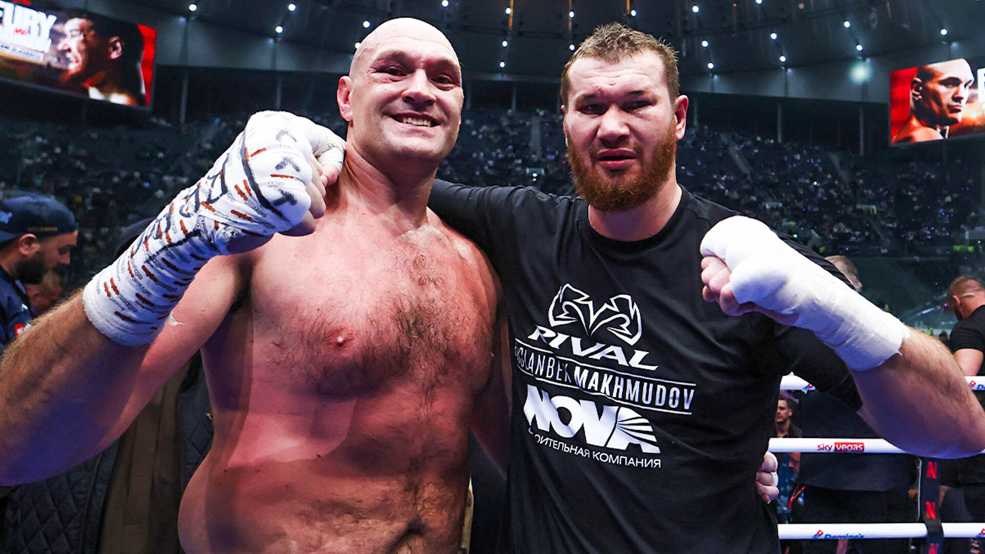 Tyson Fury wygrywa na punkty z Arslanbekiem Makhmudovem i wzywa Anthony'ego Joshuę