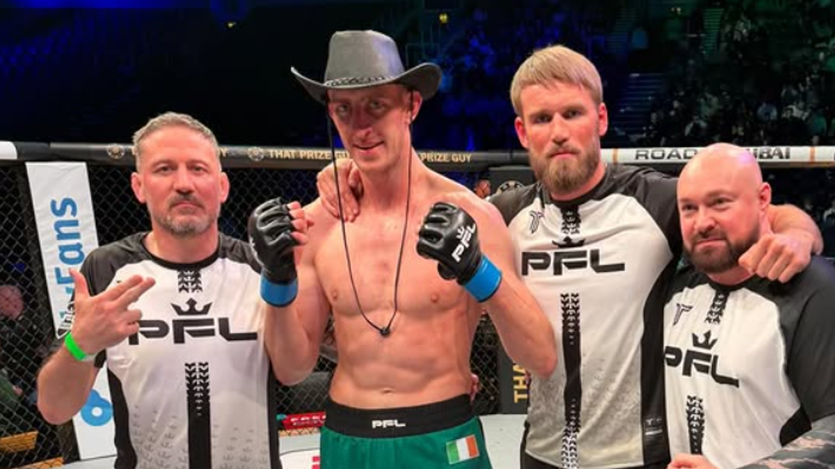 Niepokonany irlandzki zawodnik MMA zadebiutuje w USA: „Wybuchnę go stamtąd”
