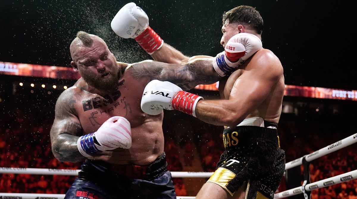 Tommy Fury chwali Eddiego Halla po zwycięstwie na gali Misfits Boxing