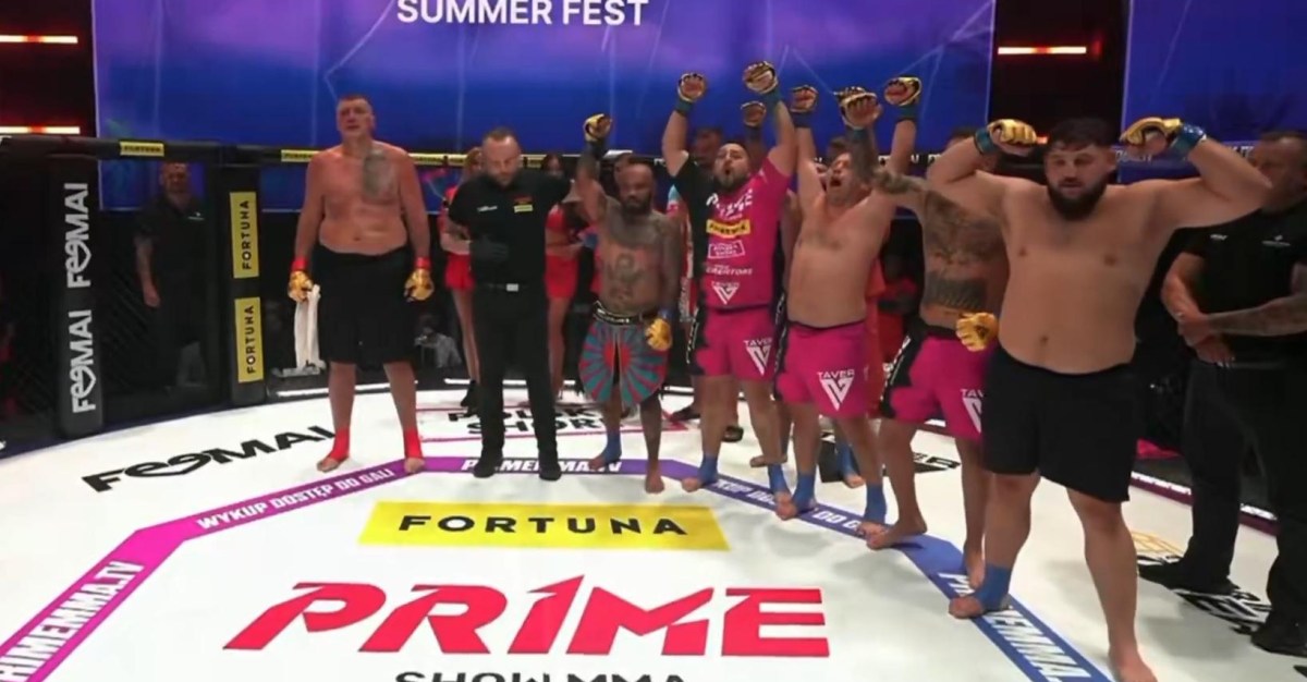 Mariusz Wach w starciu 1 na 6. Były rywal Tysona Fury’ego rozbity w klatce PRIME MMA