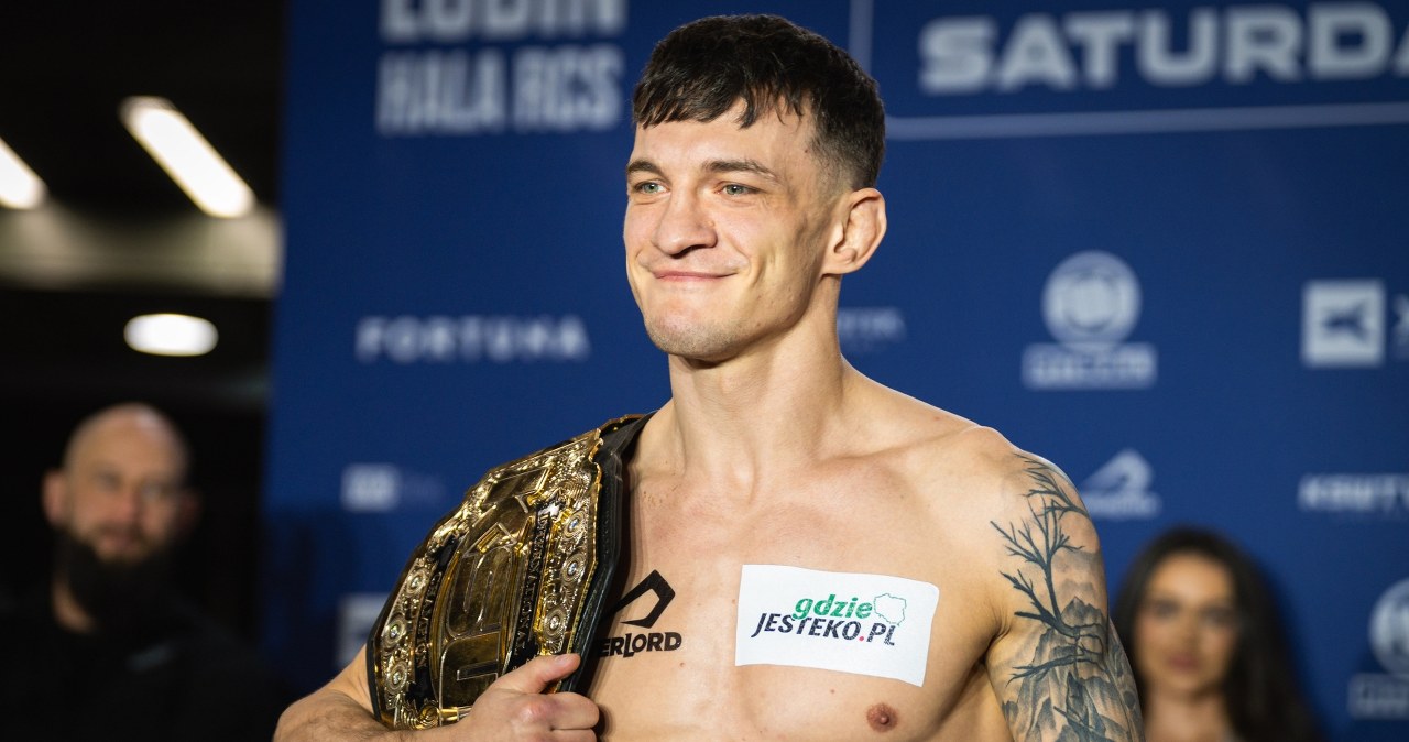 Witalij Jakimienko sensacyjnym nowym mistrzem KSW po zwycięstwie nad Sebastianem Przybyszem