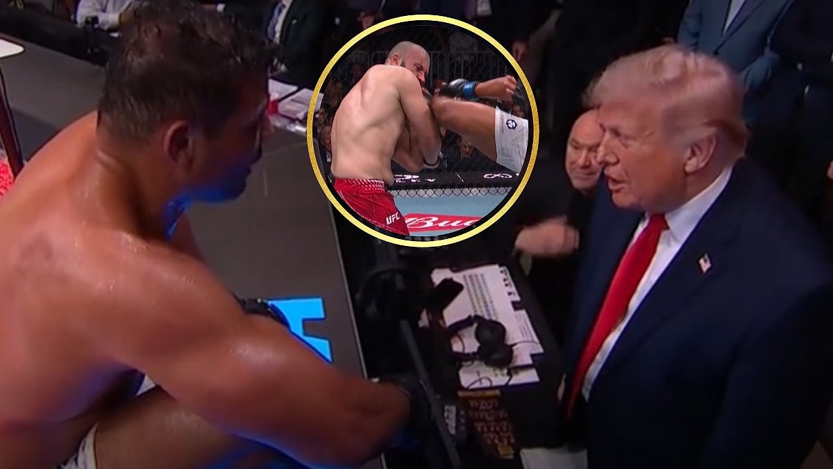 Paulo Costa z brutalnym nokautem na UFC 327. Donald Trump gratuluje Brazylijczykowi
